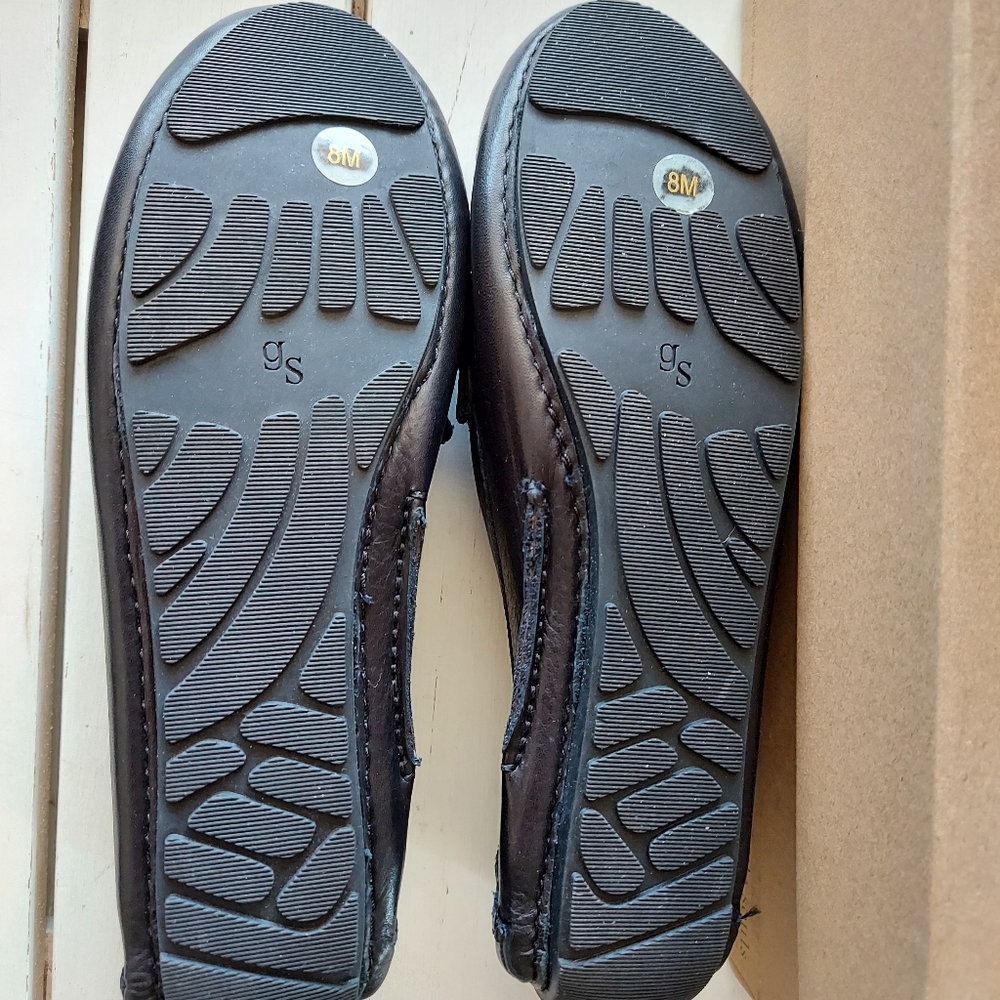 Gentle Souls Black Leather Loafers - Picture 3 of 4